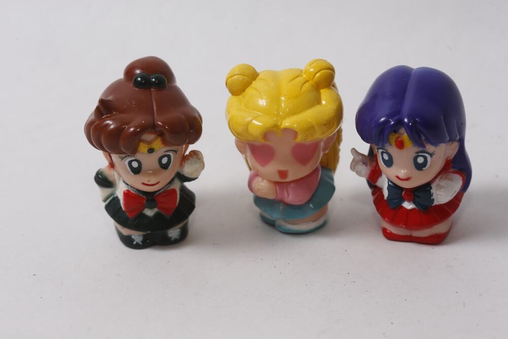1990s Sailor Moon Jupiter Mars Japan Exclusive Figure Lot ~ 260817-WH 1199